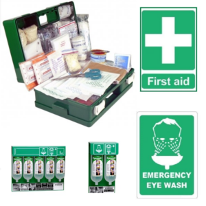 First Aid Kits, Eye Wash Solutions