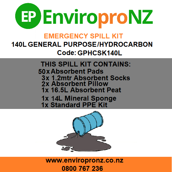 140L General Purpose Spill Kit