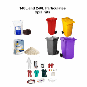Absorbent Peat Spill Kits and Mineral Sponge Spill Kits in 140L and 240L