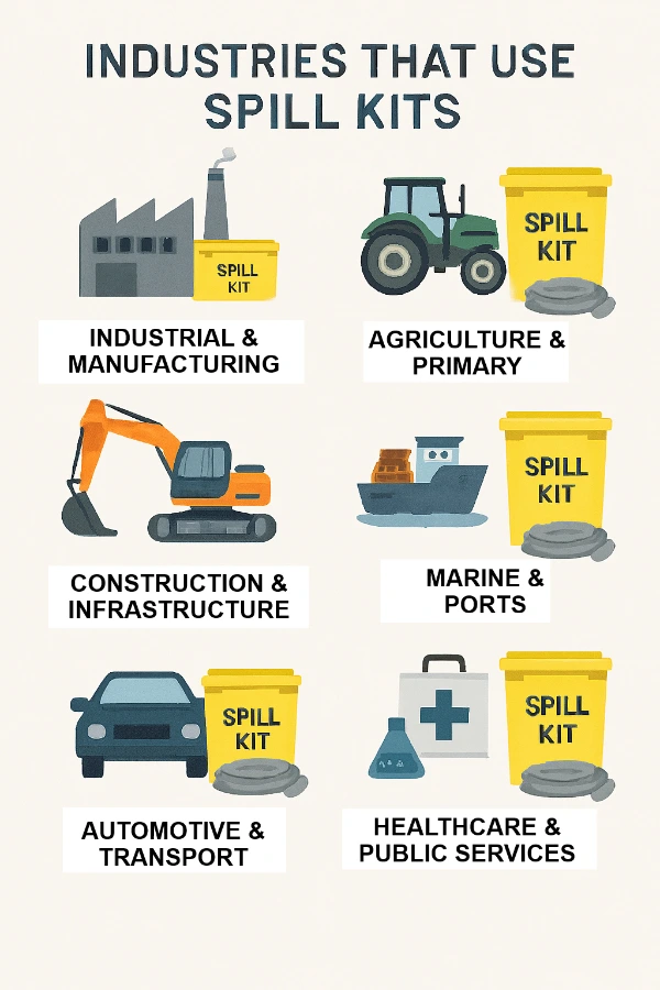 industries-that-use-spill-kits