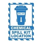 Chemical Spill Kit Location Sign