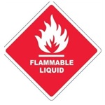 DG Flammable Liquid Sign