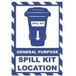 General Purpose Spill Kit Location Sign